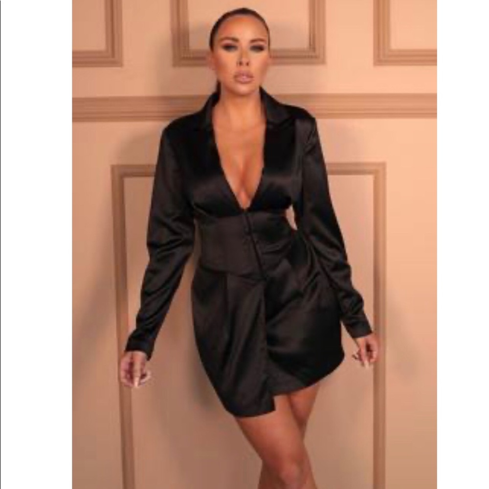 Black Blazer Dress